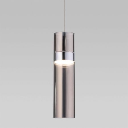 Светильник подвесной Eurosvet Lumen (Лумен) 50244/1 LED хром/дымчатый