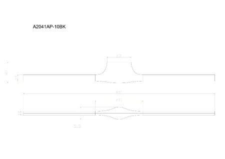 Светильник настенный Arte Lamp Gacrux (Гацрукс) A2041AP-10BK