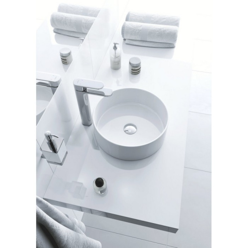 Раковина Excellent Ovia 37 см CEAC.2501.WH накладная цвет белый глянцевый - фото 4