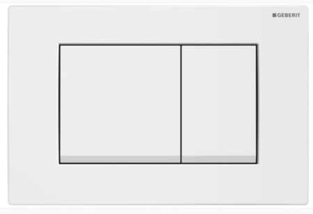 Клавиша смыва механическая Geberit Delta 115.137.11.1 цвет белый