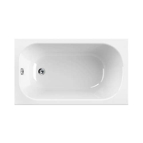 Ванна акриловая Cezares ECO ECO-130-70-40-W37 130х70 пристенная прямоугольная - фото 2