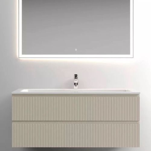 Тумба под раковину Sancos SNOB T SNT120CE 120х40 подвесная цвет бежевый - фото 2