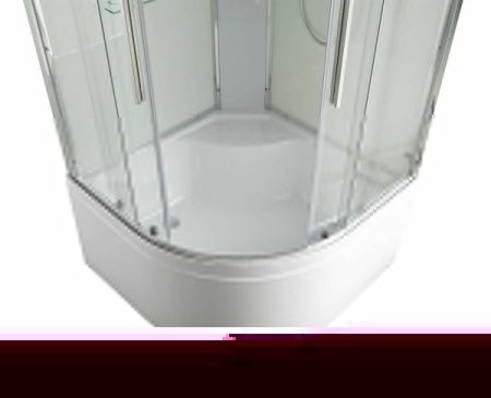 Душевая кабина AvaCan EM EM5080NT 80х80 четверть круга без крыши ориентация универсальная