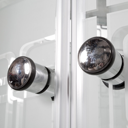 Душевая кабина AvaCan EM2710LED+GM 100х100 четверть круга - фото 4