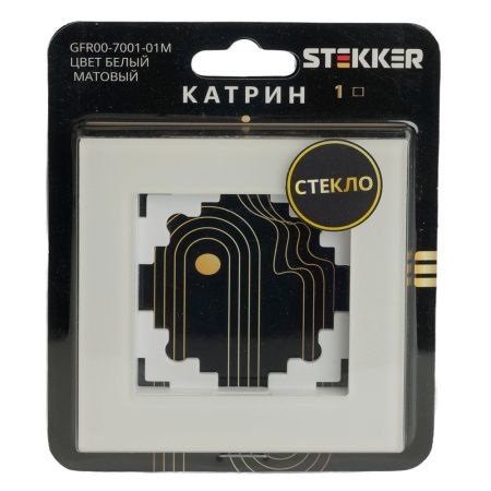 Рамка одноместная Stekker Катрин 49594