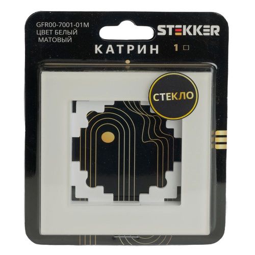Рамка одноместная Stekker Катрин 49594 - фото 2