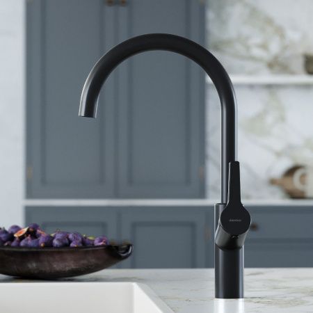 Смеситель для кухни Damixa Eclipse 310720300 на мойку черный