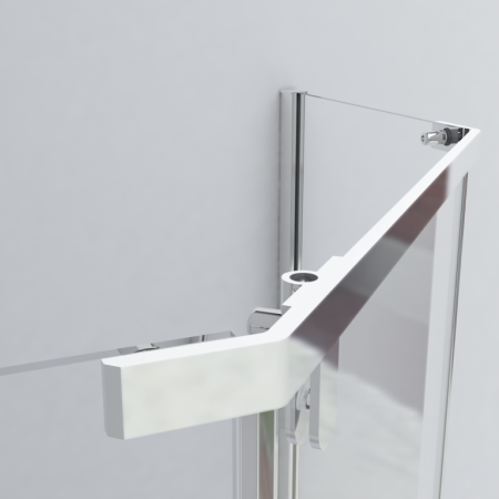 Душевой уголок Vincea Stresa VSP-1S900CLGM 90х90 стекло прозрачное профиль вороненая сталь без поддона