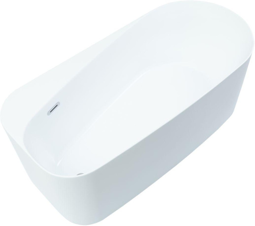 Ванна акриловая Allen Brau Priority 2.31001.21 170х80 отдельностоящая/пристенная овальная - фото 3