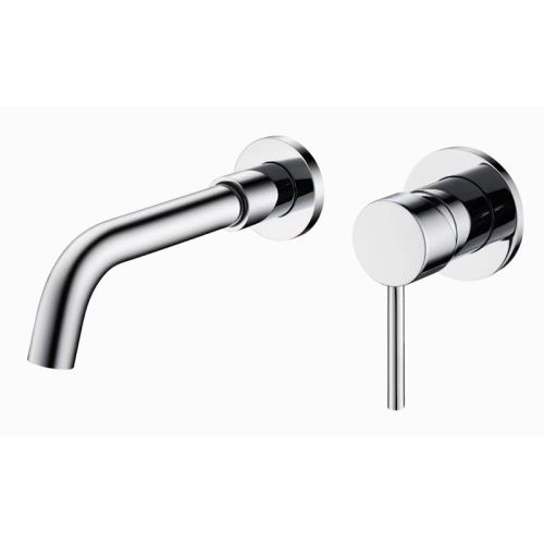 Смеситель для раковины Esko SM28Chrome встраиваемый в стену хром - фото 2