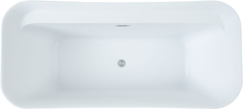 Ванна акриловая Allen Brau Infinity 2.21002.21 170х78 отдельностоящая/пристенная овальная - фото 4