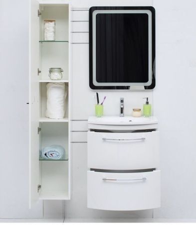 Шкаф-пенал De Aqua Токката 00167224 40х180 подвесной