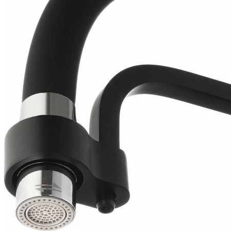 Смеситель для кухни Haiba HB76857 на мойку черный