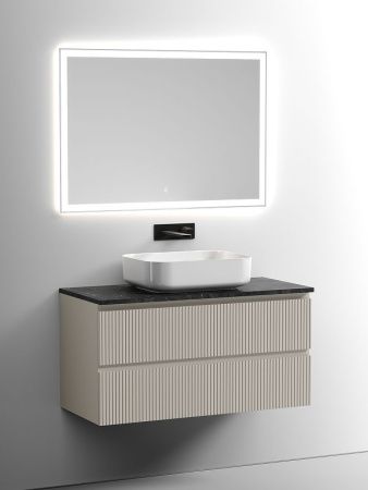 Тумба под раковину Sancos SNOB T SNT100CE 100х40 подвесная цвет бежевый