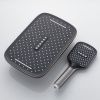 Душевая система Shevanik S4135T встраиваемая в стену цвет оружейная сталь