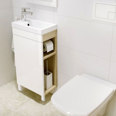 Раковина из сантехнического фарфора Taliente P-UM-COM40/1 40х20 накладная цвет белый