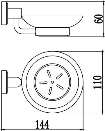 Мыльница Savol S-009559