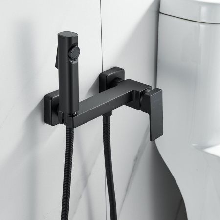 Гигиенический душ со смесителем Shevanik S96H S9605H-1 черный