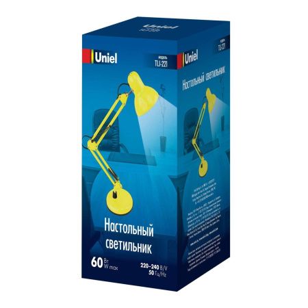 Настольная лампа Uniel TLI-221 TLI-221 Light Yellow E27