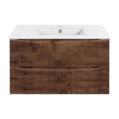 Тумба под раковину Vincea Mia VMC-2MC900RW 90х50 подвесная цвет коричневый