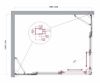 Душевой уголок BelBagno LUCE LUCE-AH-22-140/110-C-Cr 140х110 стекло прозрачное профиль хром без поддона