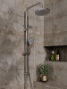 Душевая стойка Orange O-Shower OW02 настенная цвет хром Душевая стойка Orange O-Shower OW02 настенная цвет хром