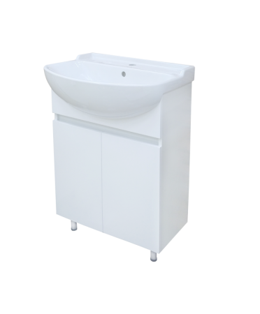 Тумба под раковину Misty Амур Э-Аму01060-021Н 60х30 напольная цвет белый