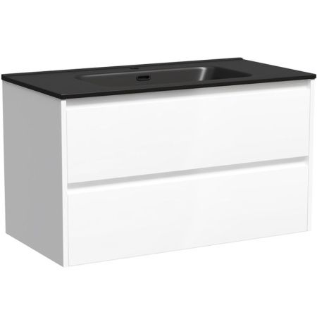 Тумба под раковину Sancos Libra LB90W 90х50 подвесная цвет белый