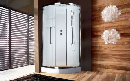 Душевая кабина Acquazzone Bogema 90 90х90 четверть круга с крышей ориентация универсальная