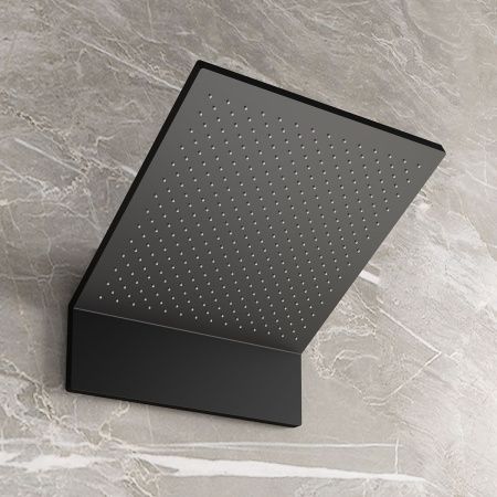 Душевая система Vincea VSFW-2F11TMB встраиваемая в стену цвет черный с термостатом