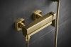 Смеситель для ванны и душа Fmark FS8724-22C настенный золото