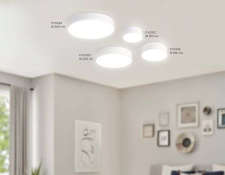 Светильник потолочный Ambrella Light Air Alum (Аир Алум) FV5520