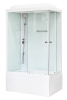 Душевая кабина Royal Bath ВР RB8120BP5-WT-L 120х80 прямоугольная с крышей ориентация левая