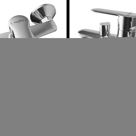 Смеситель для ванны Tokito KANDA TOK-KAN-1014 настенный хром