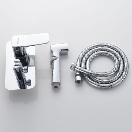 Гигиенический душ со смесителем Shevanik S9905 хром