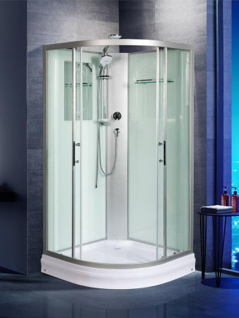 Душевая кабина WeltWasser WW500 10000003222 80х80 четверть круга без крыши ориентация универсальная