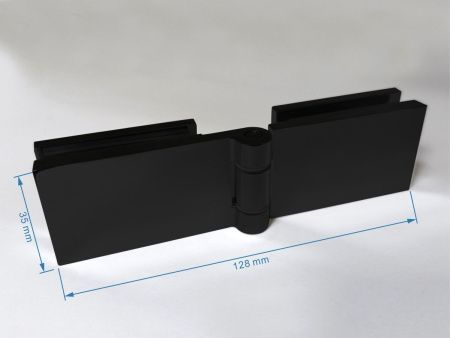 Душевая дверь Abber Zart AG08090B 90х195 стекло прозрачное профиль черный