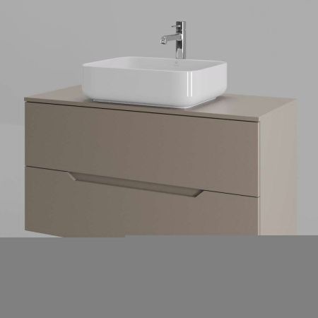 Тумба с раковиной Orange Line Li-100TuLMDF+B05-500W 100х50