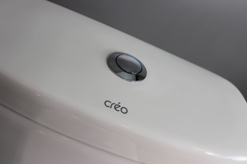 Унитаз напольный с бачком Creo Сeramique PROJECT COMBO-PR1002X белый с сиденьем с микролифт душевой смыв - фото 5