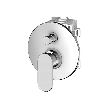 Смеситель Gattoni H2Omix7000 7003470C0.CH встраиваемый в стену хром без термостата