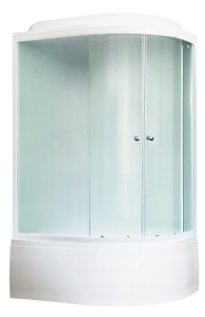 Душевая кабина Royal Bath BK RB8120BK5-WC-L 120х80 асимметричная с крышей ориентация левая