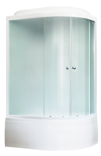 Душевая кабина Royal Bath BK RB8120BK5-WC-L 120х80 асимметричная с крышей - фото 2