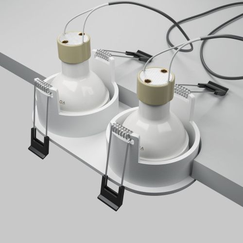 Светильник встраиваемый Maytoni Technical Share DL126-02-GU10-W - фото 5