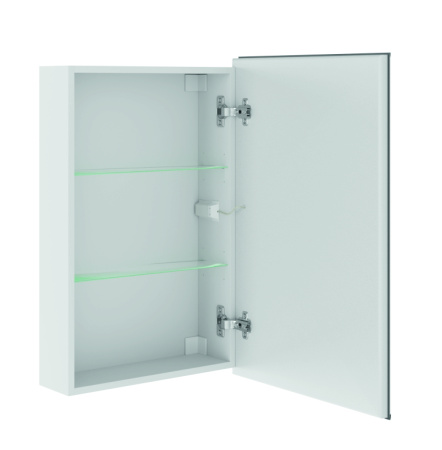 Зеркало-шкаф Corozo Толедо SD-00001392 60х15х75 подвесной цвет белый