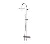 Душевая стойка Remer Elegance EQ37330L настенная цвет хром с термостатом