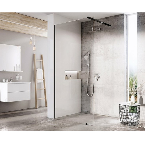 Душевая перегородка Ravak Walk-In GW9WG0300Z1 120x200 стекло прозрачное профиль черный - фото 2
