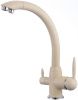 Смеситель для кухни Savol S-L1699Y на столешницу бежевый