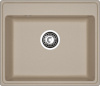 Кухонная мойка Granfest Vertex V-580 песочный 58х50 цвет бежевый поверхность матовая