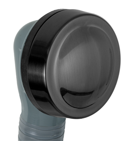 Слив-перелив для ванны Remer 96PCCCFP черный