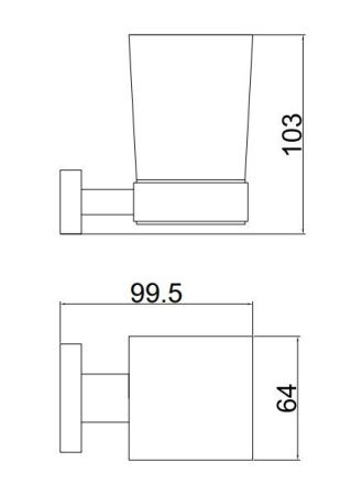 Стакан BELZ B90406